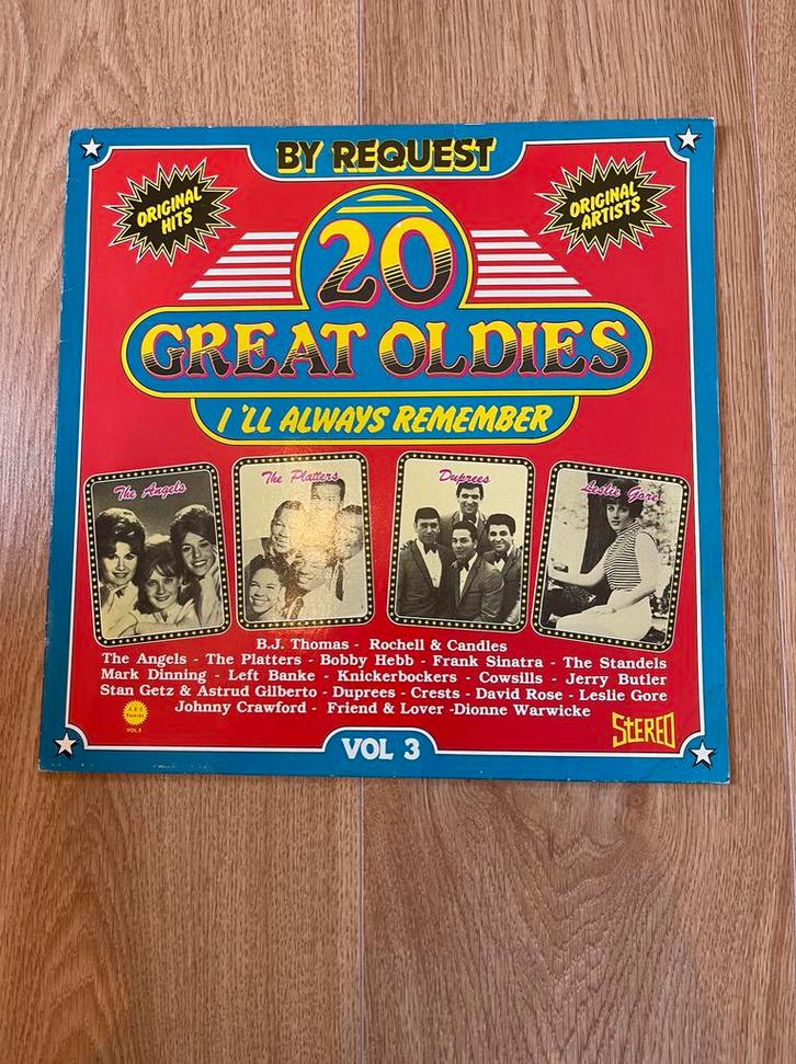 LP 20 Great Oldies I'll Always Remember Vol. 3., Hobby en Vrije tijd, Gezelschapsspellen | Kaartspellen, Zo goed als nieuw, Ophalen of Verzenden