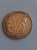 Penning souvenir beklimmen eiffeltoren, Postzegels en Munten, Penningen en Medailles, Ophalen of Verzenden, Brons, Nederland