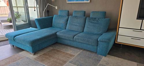 Bank met lounge xxl, Huis en Inrichting, Banken | Complete zithoeken, Gebruikt, Stof, Ophalen