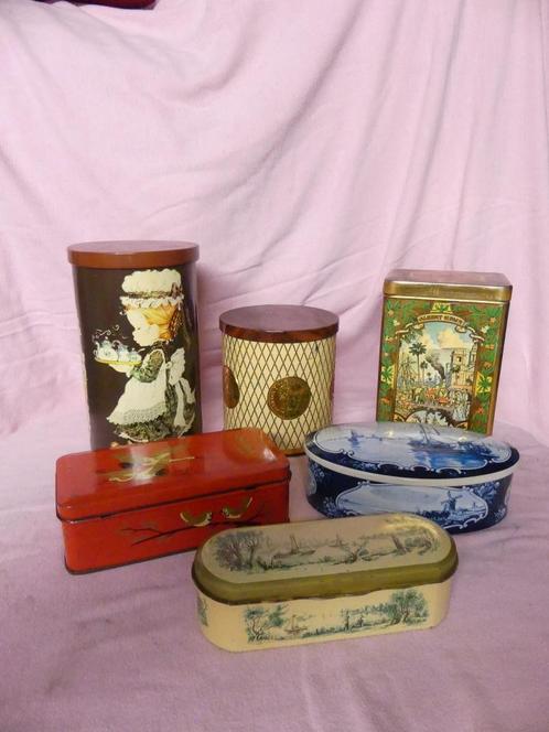 Div antieke / oude Blikken  Vintage verzamelen, Verzamelen, Blikken, Gebruikt, Overige, Overige merken, Ophalen of Verzenden