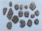 Cliche hoogdruk debossing boekbind stemepels kleine bloemen, Ophalen of Verzenden, Gebruikt, Overige typen