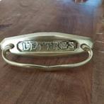 Vintage messing Brievenbusgreep - Lettres, Ophalen of Verzenden, Brons