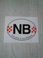 sticker NB Dan denk je aan Brabant, Ophalen of Verzenden, Zo goed als nieuw, Overige typen