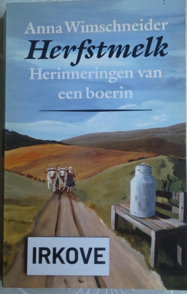 HERFSTMELK * Anna Wimschneider *, Boeken, Romans, Zo goed als nieuw, Europa overig, Verzenden