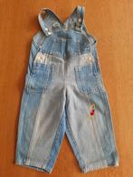 Stoere spijkerbroek overall blauw denim mt 80, Ophalen of Verzenden, Zo goed als nieuw, Maat 80