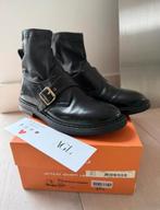 AGL Zwarte Lederen Boot - Maat 37,5 - Top Conditie!, Zwart, AGL, Lage of Enkellaarzen, Ophalen of Verzenden