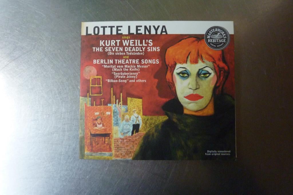 Lotte Lenya sings Kurt Weill's - The Seven Deadly Sins, Ophalen of Verzenden, Modernisme tot heden, Zo goed als nieuw, Overige typen