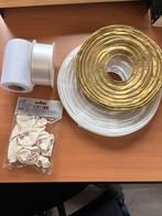 Bruiloft lintrollen ballonnen ed, Ophalen, Zo goed als nieuw, Versiering, Geboorte of Huwelijk