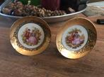 Twee mini Limoges bordjes, Ophalen of Verzenden
