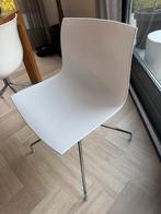 6x Arper Catifa - Italiaanse design eetkamerstoelen wit, Huis en Inrichting, Ophalen, Zo goed als nieuw, Wit, Vijf, Zes of meer stoelen