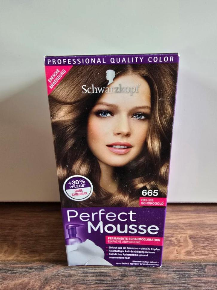 Schwarzkopf Perfect Mousse 665 haarverfschuim permanent, Sieraden, Tassen en Uiterlijk, Uiterlijk | Haarverzorging, Nieuw, Overige typen