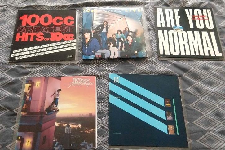 10cc Godley Creme LP 's CD 's  DVD 's tencc ten cc 10 cc, Cd's en Dvd's, Vinyl | Pop, Zo goed als nieuw, 1960 tot 1980, Overige formaten