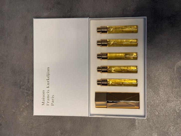 Maison Francis Kurkdjian Travel Set 5x11ml - Nieuw!, Sieraden, Tassen en Uiterlijk, Uiterlijk | Parfum, Nieuw, Ophalen of Verzenden