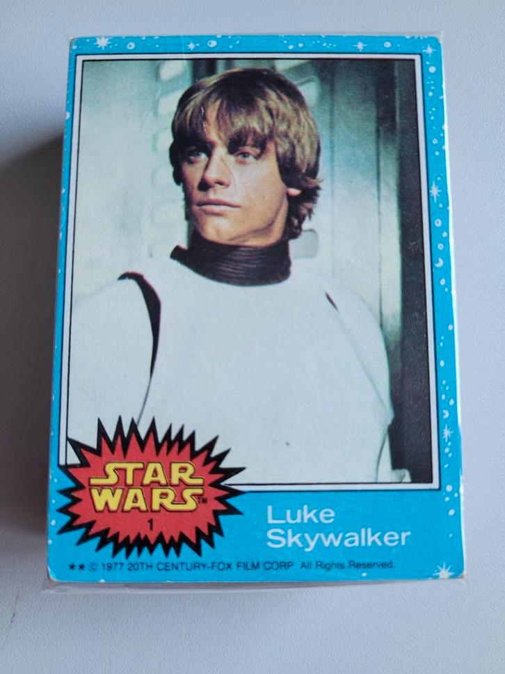 Star Wars Topps vintage Trading Cards 1977-1983, Verzamelen, Star Wars, Gebruikt, Overige typen, Ophalen of Verzenden