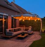 Easysun Sungarden Zweefparasol 350 cm, Tuin en Terras, Parasols, Ophalen, Gebruikt, Kantelbaar, Zweefparasol