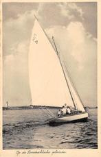 Loosdrecht Loosdrechtse plassen Hilversum Zeilboot 1938, Ophalen of Verzenden, 1920 tot 1940, Gelopen, Noord-Holland