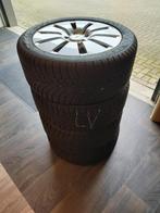 Breedset MB velgen (+banden) Type 25R voor C-klasse 205, Ophalen, Gebruikt, 17 inch, Band(en)