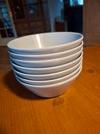 Iittala Teema Schaaltjes - Lichtgrijs - Set van 7, Gebruikt, Keramiek, Ophalen of Verzenden, Schaal of Schalen