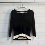 Twinset Trui Maat M Zwart Wit Streep Gebreid, Maat 38/40 (M), Twinset, Verzenden, Zwart