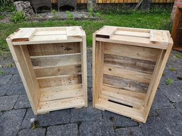 Houten kistjes kratje 49x33x18 cm beschikbaar voor biedingen