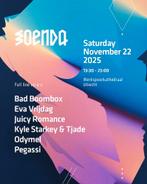 Soenda Indoor Zaterdag 22 Nov - 2 Kaartjes, Tickets en Kaartjes, Evenementen en Festivals, Twee personen