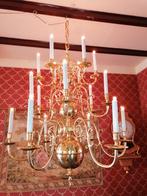 3 massieve Hollandse bolkronen voorzien van electriciteit, Antiek en Kunst, Ophalen of Verzenden