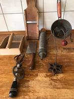 Partij antieke. Keuken hulpjes, Antiek en Kunst, Antiek | Gereedschap en Instrumenten, Ophalen of Verzenden