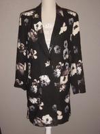 Colbert Blazer B Young Maat 40 Zwart Gebloemd Lang model, Kleding | Dames, Overige kleuren, Jasje, Ophalen, Maat 38/40 (M)