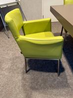 12 leren stoelen in goede staat gratis op te halen, Huis en Inrichting, Ophalen of Verzenden, Zo goed als nieuw