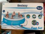 Bestway Fast Set zwembad 305x75cm, Tuin en Terras, Zwembaden, Minder dan 80 cm, Nieuw, Ophalen of Verzenden, Minder dan 200 cm