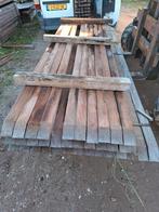 Partij 30 stuks hardhout palen balken 7x7x300 cm bezorgen mo, Tuin en Terras, Ophalen, Nieuw, Hardhout, 250 cm of meer