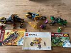 Lego ninjago veel voertuigen set, Kinderen en Baby's, Speelgoed | Duplo en Lego, Ophalen of Verzenden, Zo goed als nieuw, Complete set