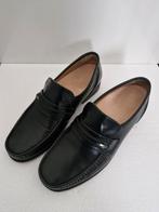 Herenschoenen, type instappers.  Mt. 43., Loafers, Zwart, Ophalen of Verzenden, Zo goed als nieuw