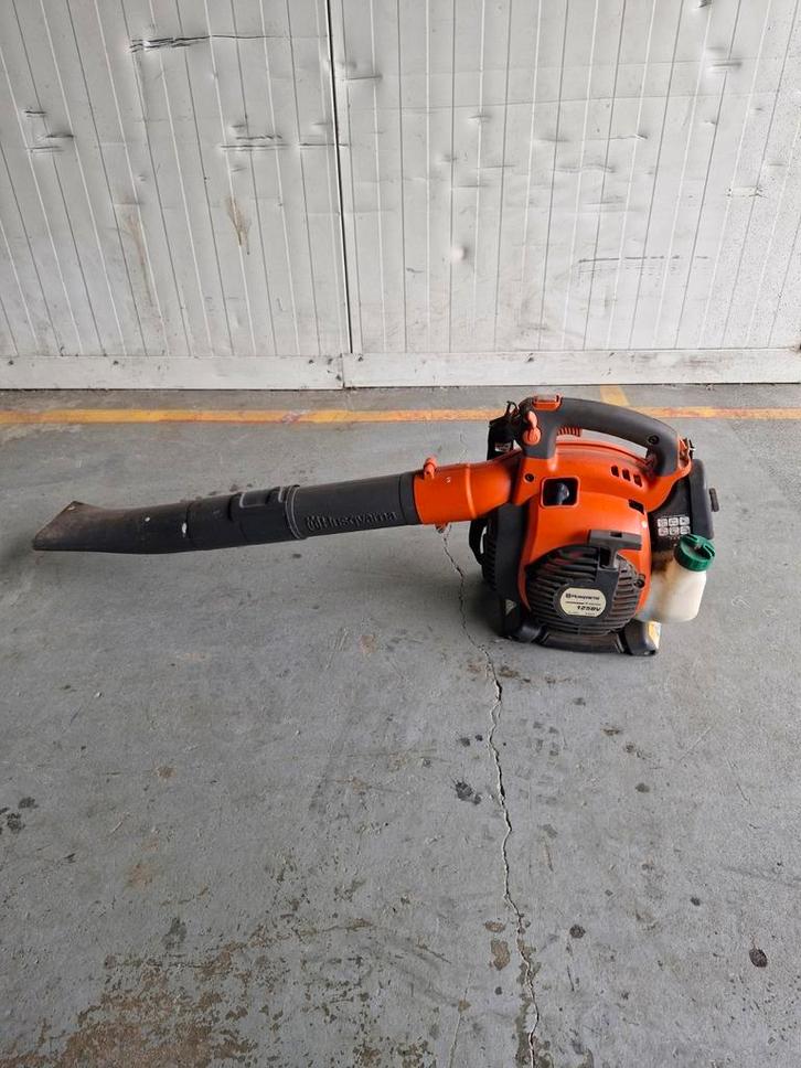 Bladblazer, Tuin en Terras, Bladblazers, Gebruikt, Benzine, Ophalen