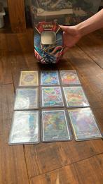 Pokémon met Pokémon tin/box, Ophalen of Verzenden, Zo goed als nieuw, Meerdere kaarten