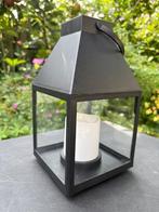 LANTAARN VOOR BINNEN OF BUITEN, Huis en Inrichting, Woonaccessoires | Kandelaars en Kaarsen, Ophalen, Zo goed als nieuw, Hout