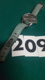 s 209-, horloge groen leer, Ophalen of Verzenden