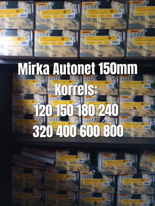 Mirka 150 mm Ronde Schuurpapier Schuurschijven Schuurgaas Au, Doe-het-zelf en Verbouw, Gereedschap | Schuurmachines, Nieuw, Ophalen of Verzenden