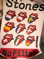 Rolling stones No Filter boek en poster, Ophalen of Verzenden, Zo goed als nieuw, Versiering