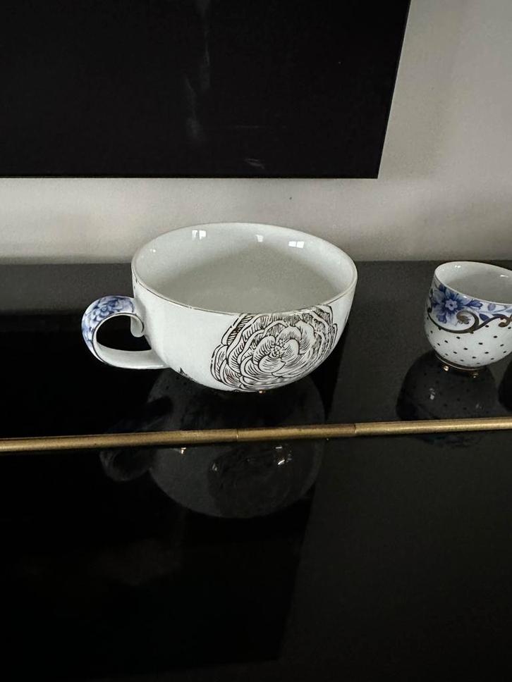 Pip Royal kop en schotel, Huis en Inrichting, Keuken | Servies, Gebruikt, Kop(pen) en/of Schotel(s), Overige stijlen, Porselein