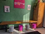 Kinder Tekentafel Bureau met Kast en Krukjes, Huis en Inrichting, Bureaus, Ophalen, Zo goed als nieuw, Bureau