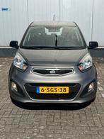 Kia Picanto 1.0 Cvvt 5-DRS 2014 Grijs, Auto's, Voorwielaandrijving, 400 kg, Origineel Nederlands, Handgeschakeld