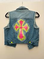 Leuk spijker gilet ibiza bohemian style nieuw, Ophalen, Nieuw, Maat 38/40 (M), Blauw