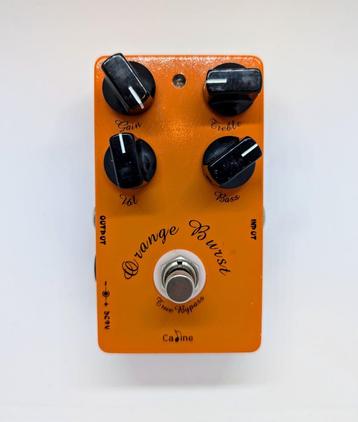Caline Orange Burst Overdrive (CP-18) Xotic BB Preamp clone beschikbaar voor biedingen