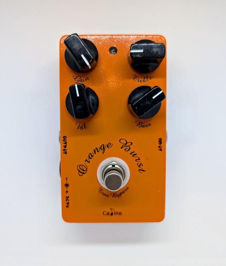 Caline Orange Burst Overdrive (CP-18) Xotic BB Preamp clone, Muziek en Instrumenten, Effecten, Zo goed als nieuw, Distortion, Overdrive of Fuzz