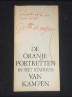 De oranjeportretten in het stadhuis van Kampen, 1625 - 1950, Verzamelen, Koninklijk Huis en Royalty, Nederland, Tijdschrift of Boek