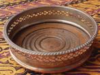 Mooie antieke silverplate flessenhouder uit Engeland 13,8 cm, Ophalen of Verzenden