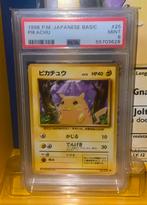 Pikachu base Japanese psa 9, Ophalen of Verzenden, Zo goed als nieuw
