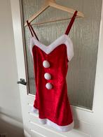 Sexy kort kerst jurkje van fluwelen stof + stretch - maat S, Ophalen of Verzenden