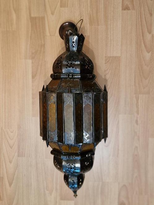Zeer grote Arabische lamp met fitting uit Marokko, Antiek en Kunst, Antiek | Lampen, Ophalen of Verzenden